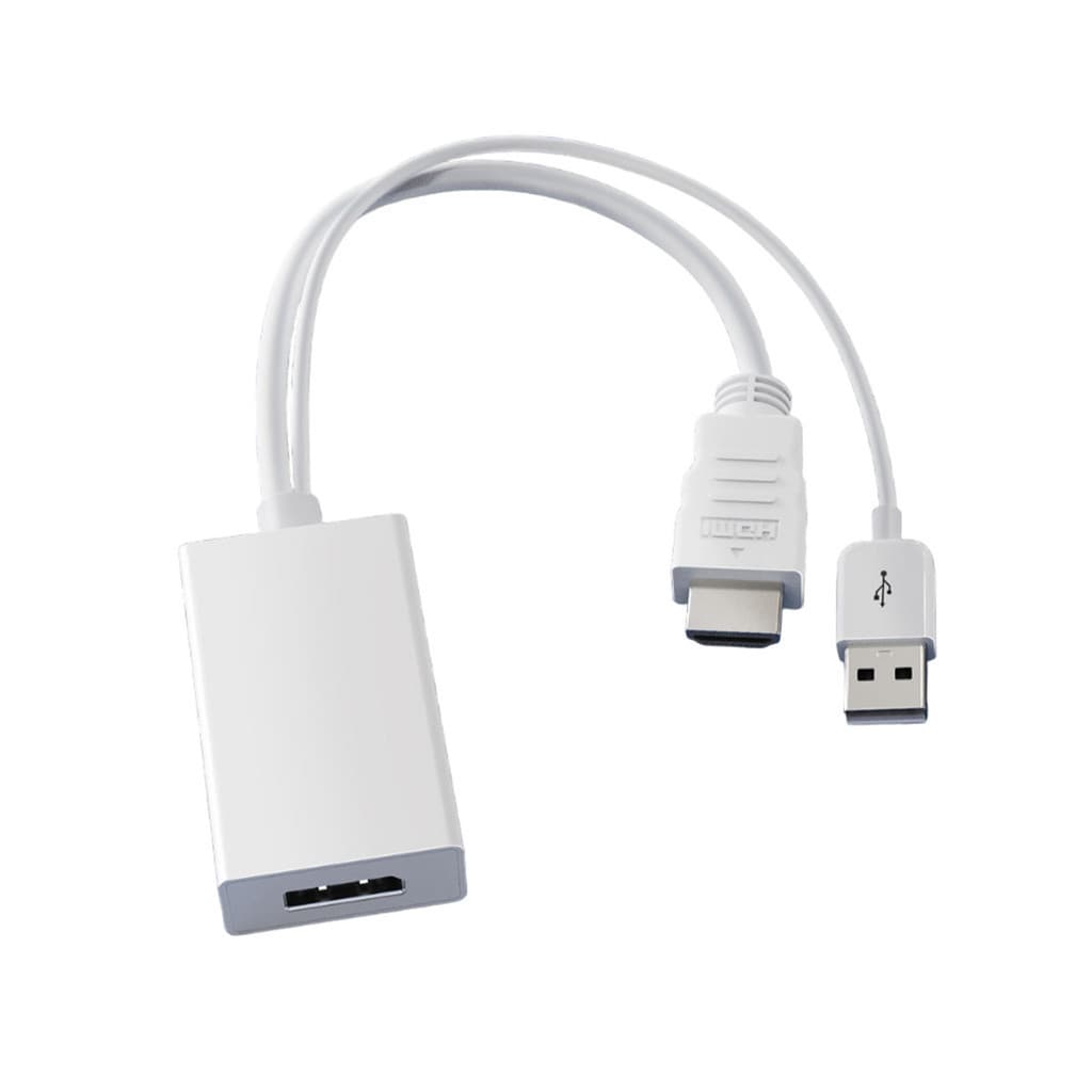 Cabo Adaptador Conversor De Hdmi Para Displayport 4k@30hz E 1080p@60hz 3d Arc Cabletime