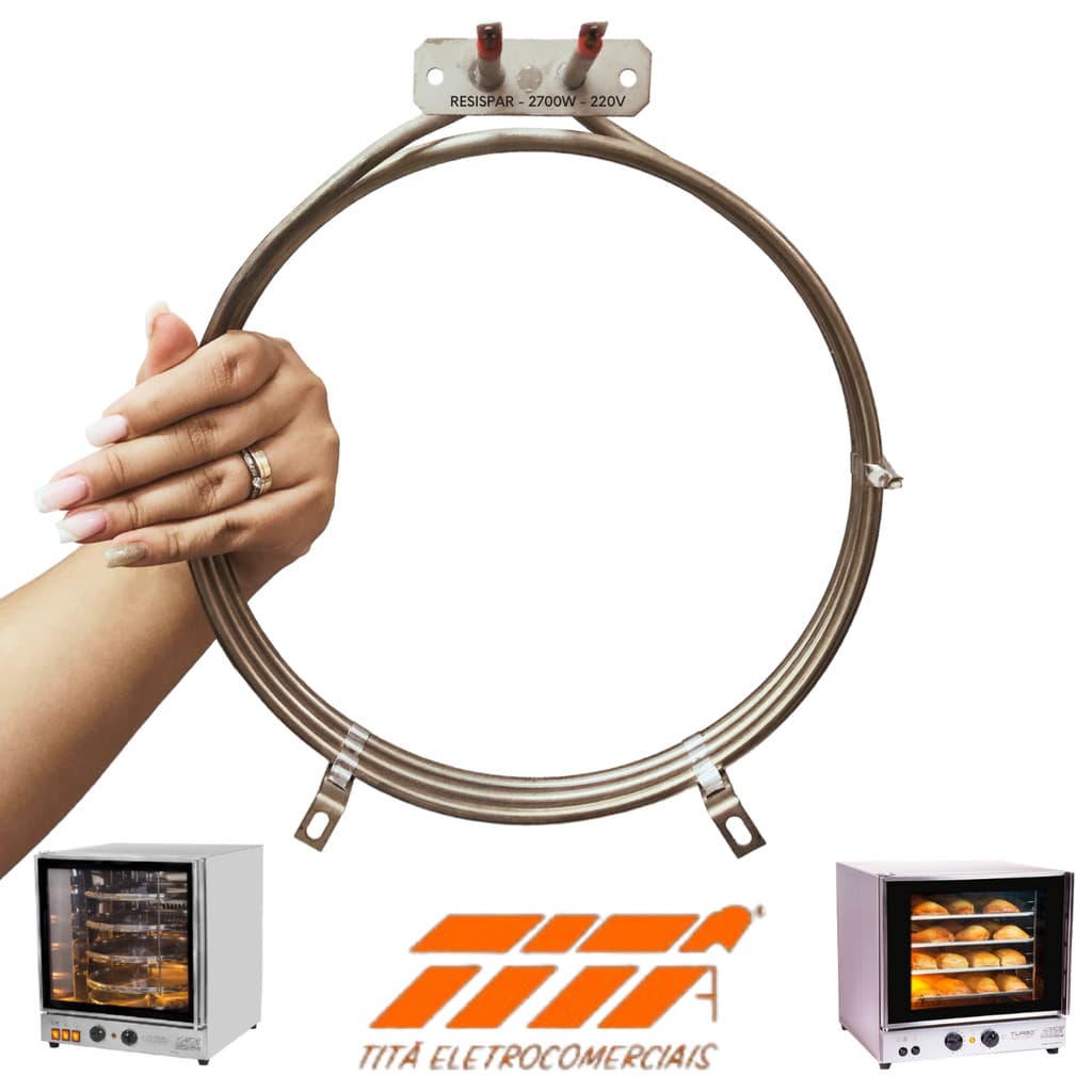 Resistencia Tubular Forno Tita 2700w 220v