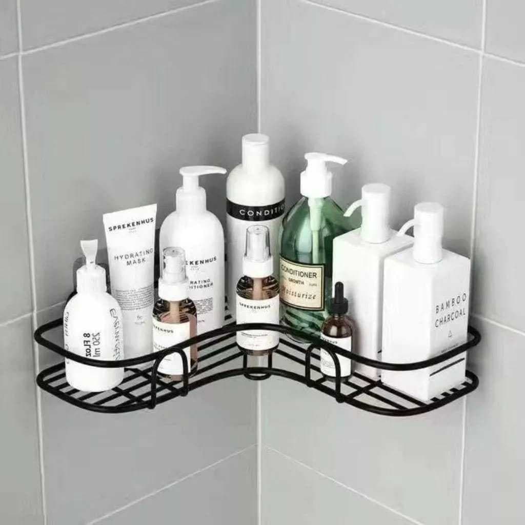Suporte Prateleira Para Shampoo Para Uso No Banheiro Cozinha Organizador Parede