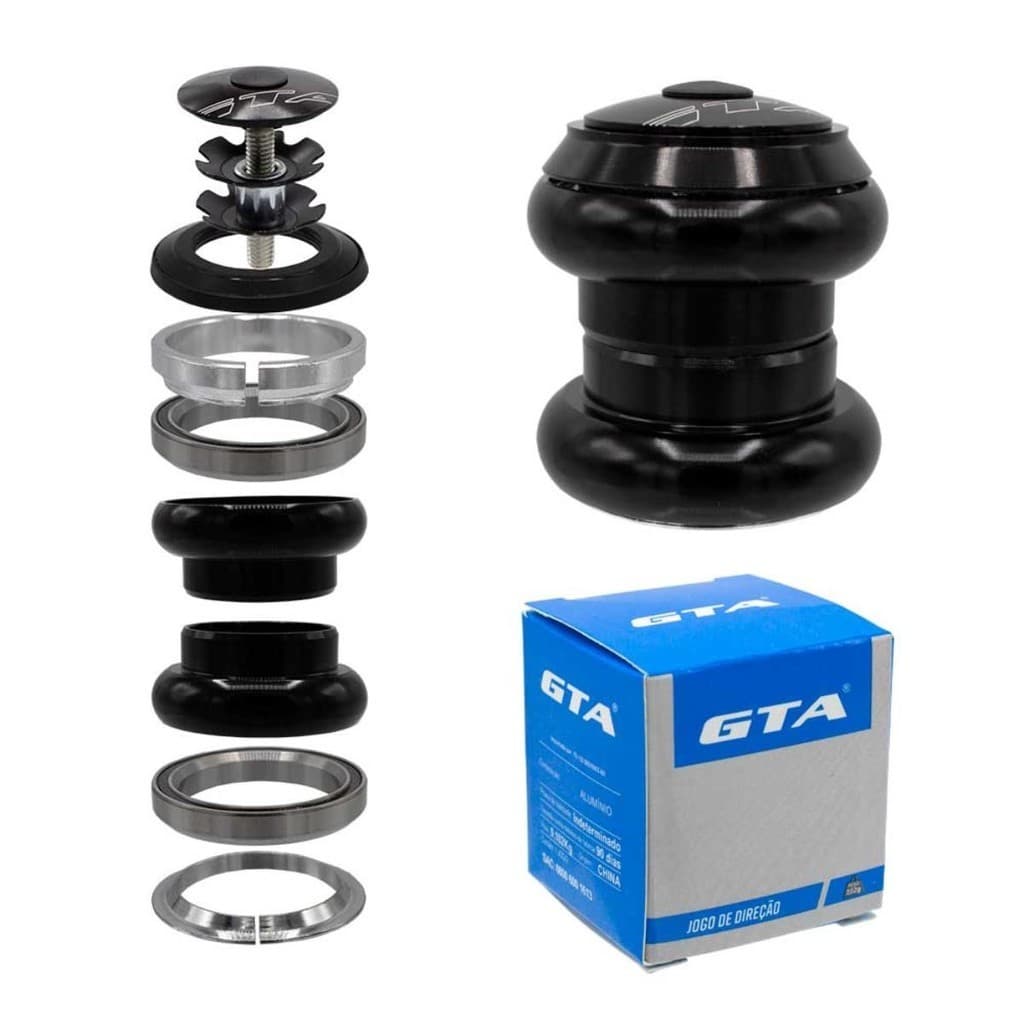 Caixa de Direção GTA Over AheadSet 1.1/8" 34/30mm Rolamentado