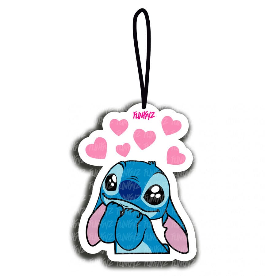 Aromatizante Stitch Apaixonado (Tipo Little Trees) Funkyz