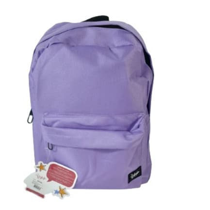 Mochila Escolar Colegial Juvenil Lisa Básica Feita Em Nylon Yepp