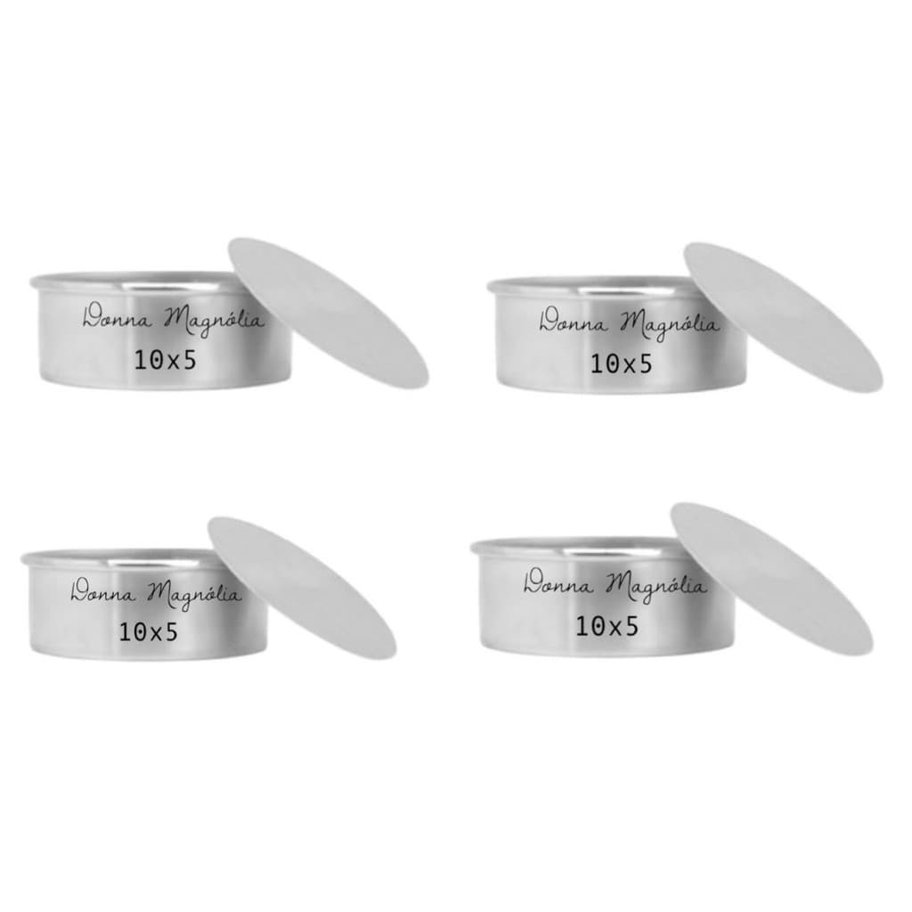 4 QUATRO Forma FUNDO REMOVIVEL BAIXA 10 x 5 BENTO CAKE - L18