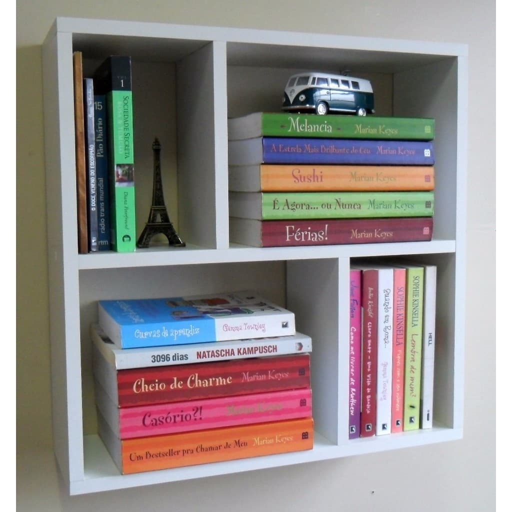 Nichos Cubo Decorativo, Enfeite P/ Quarto - 100% Mdf 50x50
