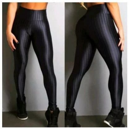 Calça Leg Legging 3D Feminina Academia Cintura Alta