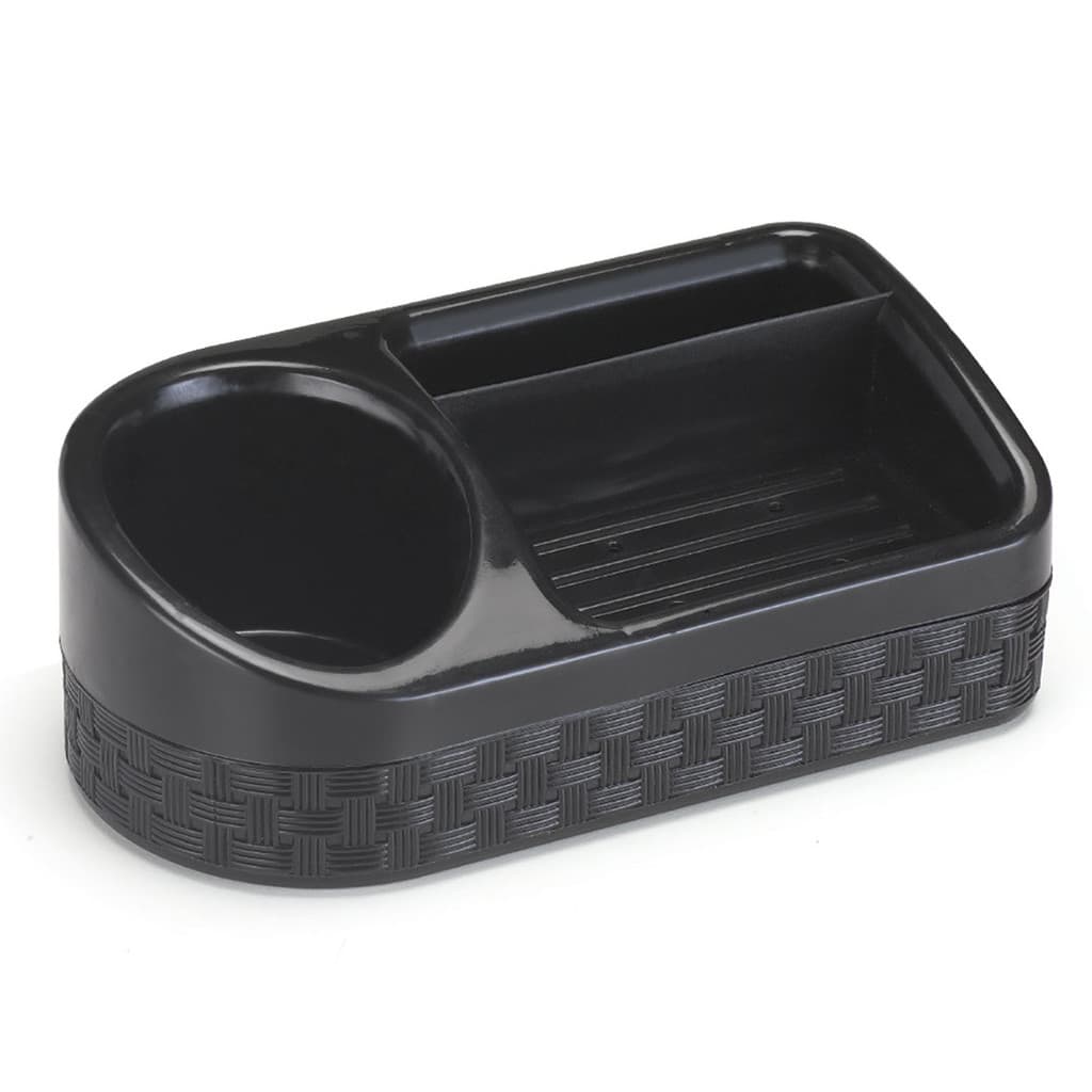 Porta Detergente e Esponja Organizador de Pia Cozinha Rattan Com Base Nitron