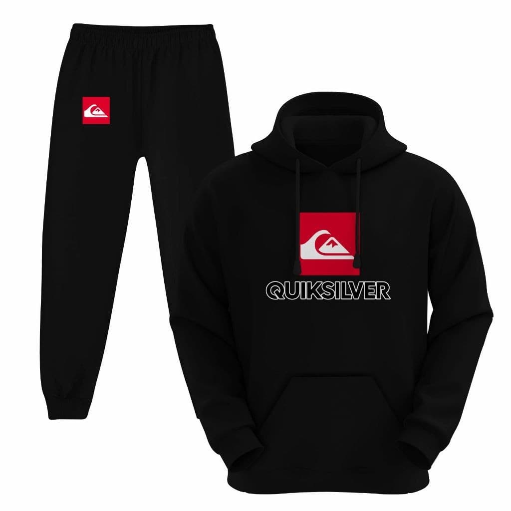 Conjunto Moletom Premium Calça + Blusa QK.SLVER Unissex Cores Abrigo Inverno