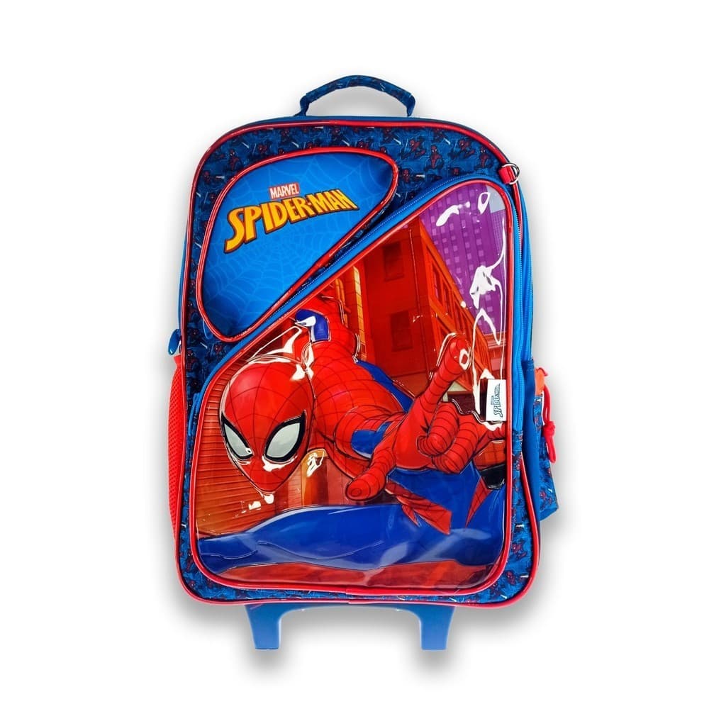 Mochila Escolar De Rodinha Homem Aranha - Chensom