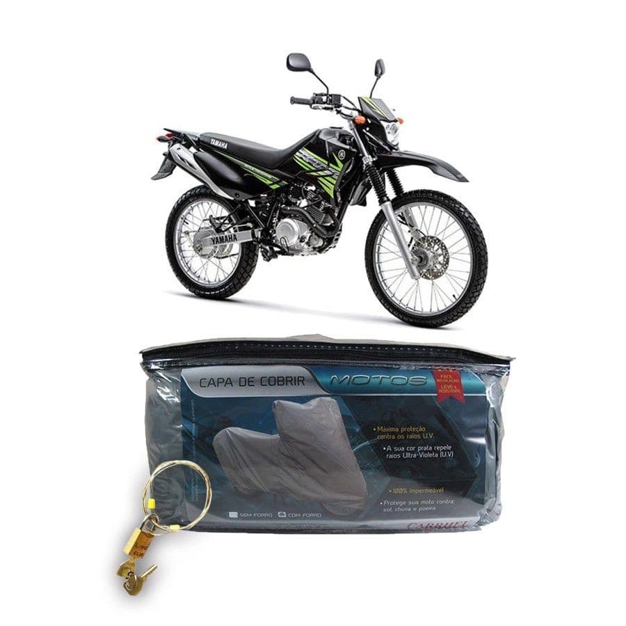 Capa com cadeado para cobrir HONDA NXR 150 BROS ES Mix/Flex M(205)