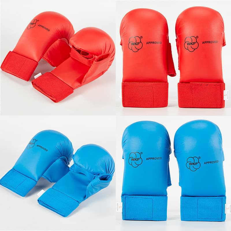 Luvas de Karate Luvas de Treinamento de Luta para Adultos Luvas de Karate WKF para Crianças Luvas de Karate WKF Luvas Extremamente Reais Luvas de Proteção das Mãos