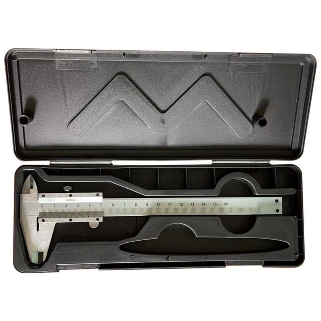 Paquimetro Analógico Manual Universal 150mm Aço Inox Com Estojo ProfissionaL
