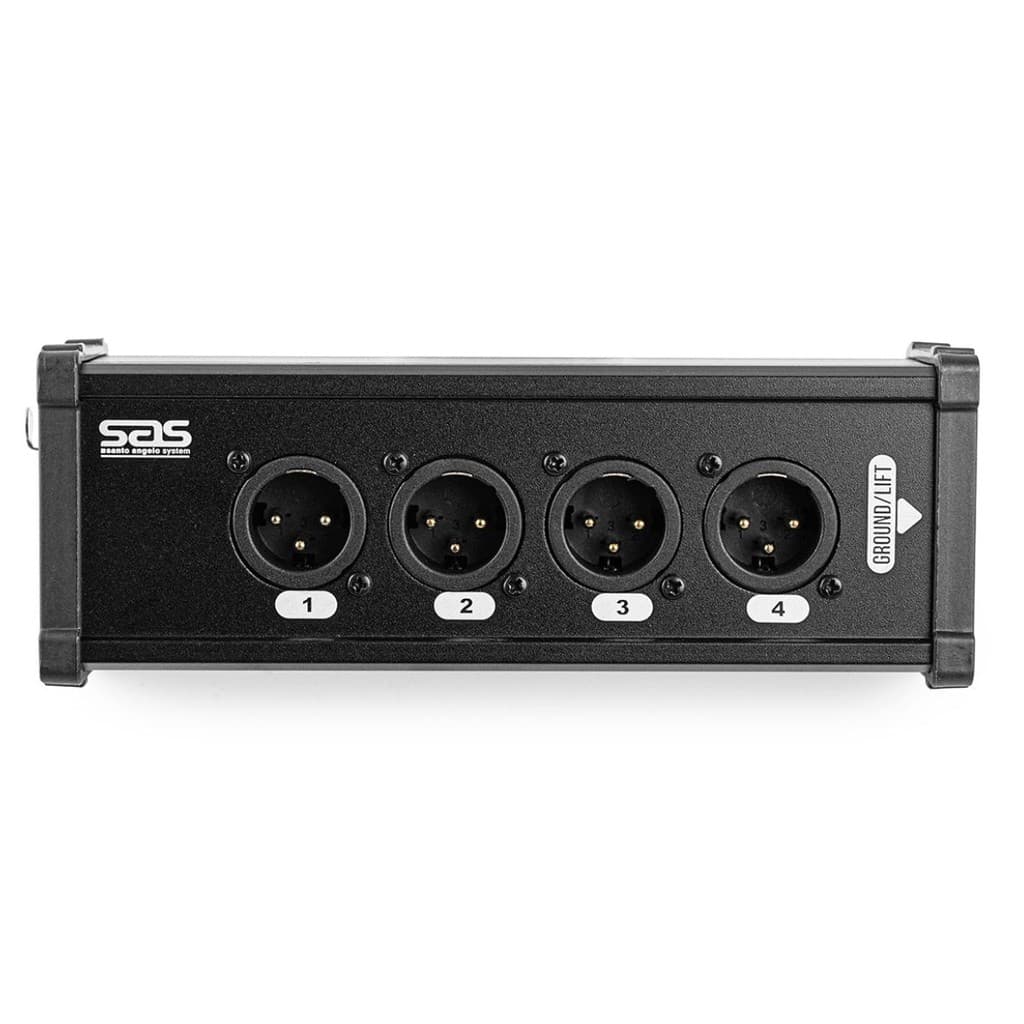 Medusa Santo Ângelo SAS CAT 1X4 XLR Painel Macho
