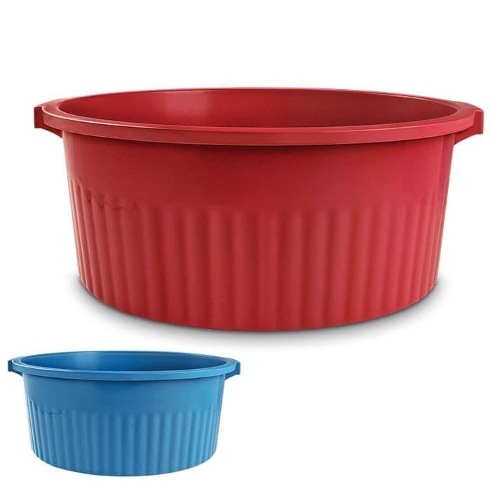 Bacia Plástico 40Lts Multiuso Colorida Bacia de Roupas