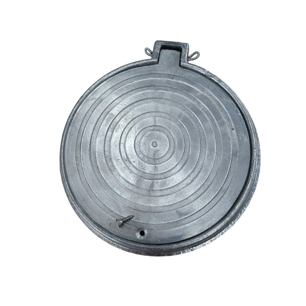 Tampa Inspeção Articulada 150mm Alumínio com Parafuso