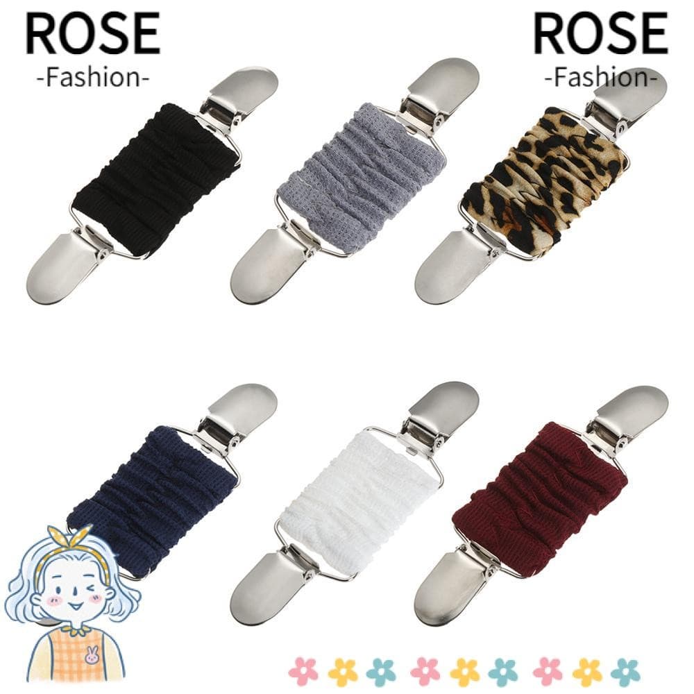 ROSEGOODS Fit Dress Cinch Clips Clipe Multifuncional Para Mulheres Crianças Vinho Cor Vermelha Cardigã Colarinho Clipes