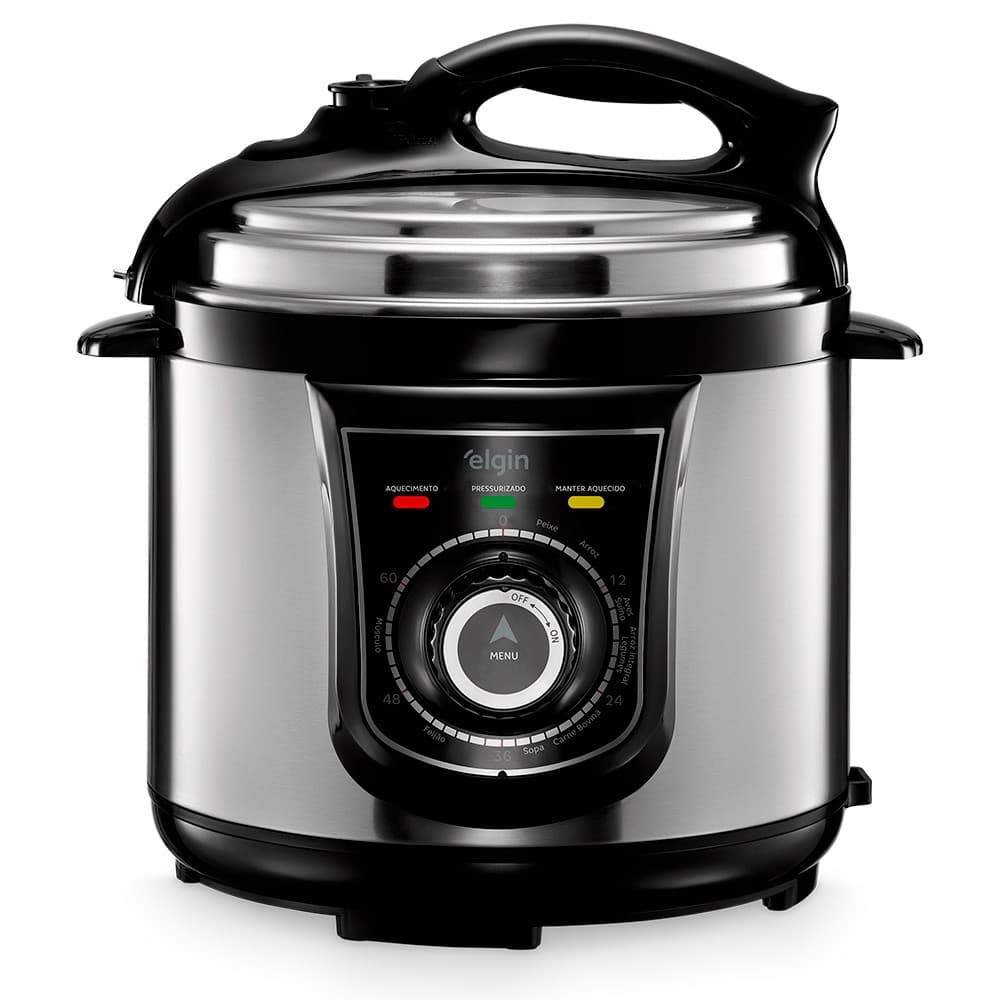 Panela de Pressão Elétrica Inox 840W 4 Litros  Elgin - 127V