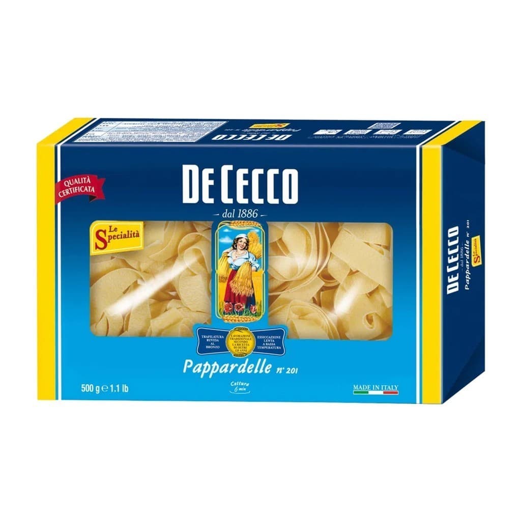 Macarrão Italiano Pappardelle DE CECCO 500g