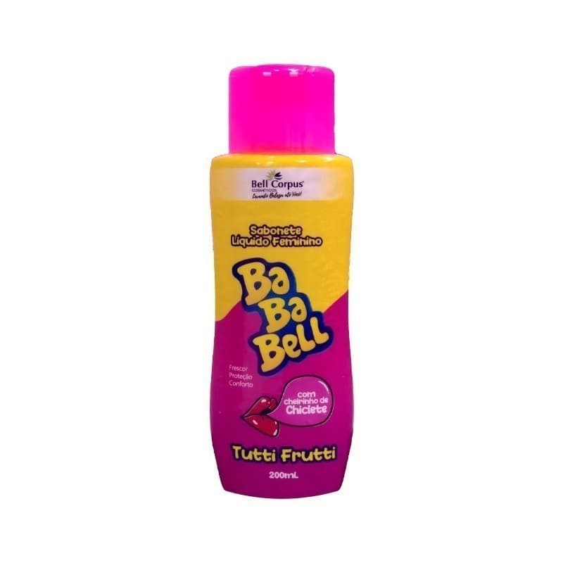 Sabonete Intimo Bababell 200ml - Bell Corpus Cosméticos