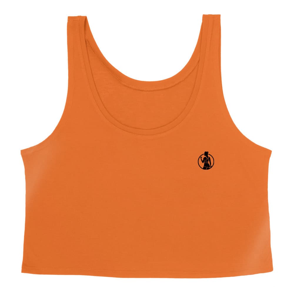 Cropped Feminino Regata Good Look Fitness Academia Estampada Mulher Círculo