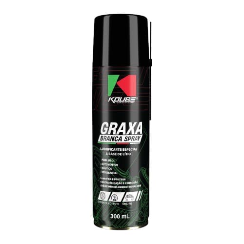 Graxa Branca Spray Lubrificante Especial 300ml Koube