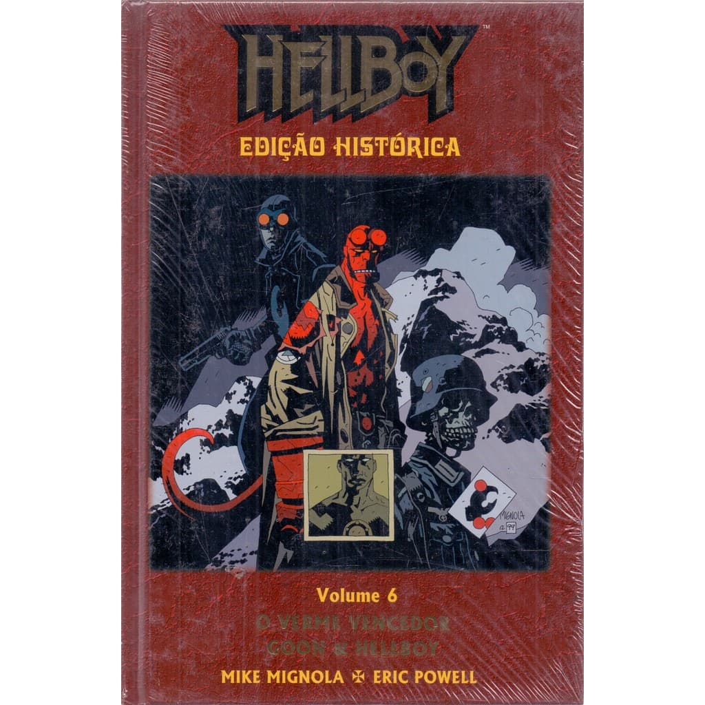 HELLBOY EDIÇÃO HISTÓRICA VOLUME 6 O VERME VENCEDOR