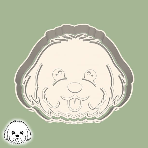 Cortador de Biscoito DE ANIMAIS - CACHORRO