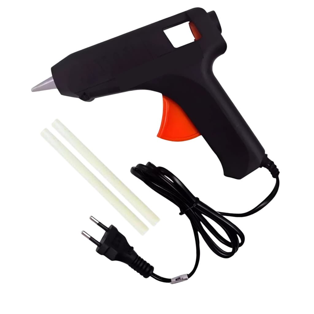 Pistola de Cola Quente Artesanato Reparo Bivolt Colagem 40w