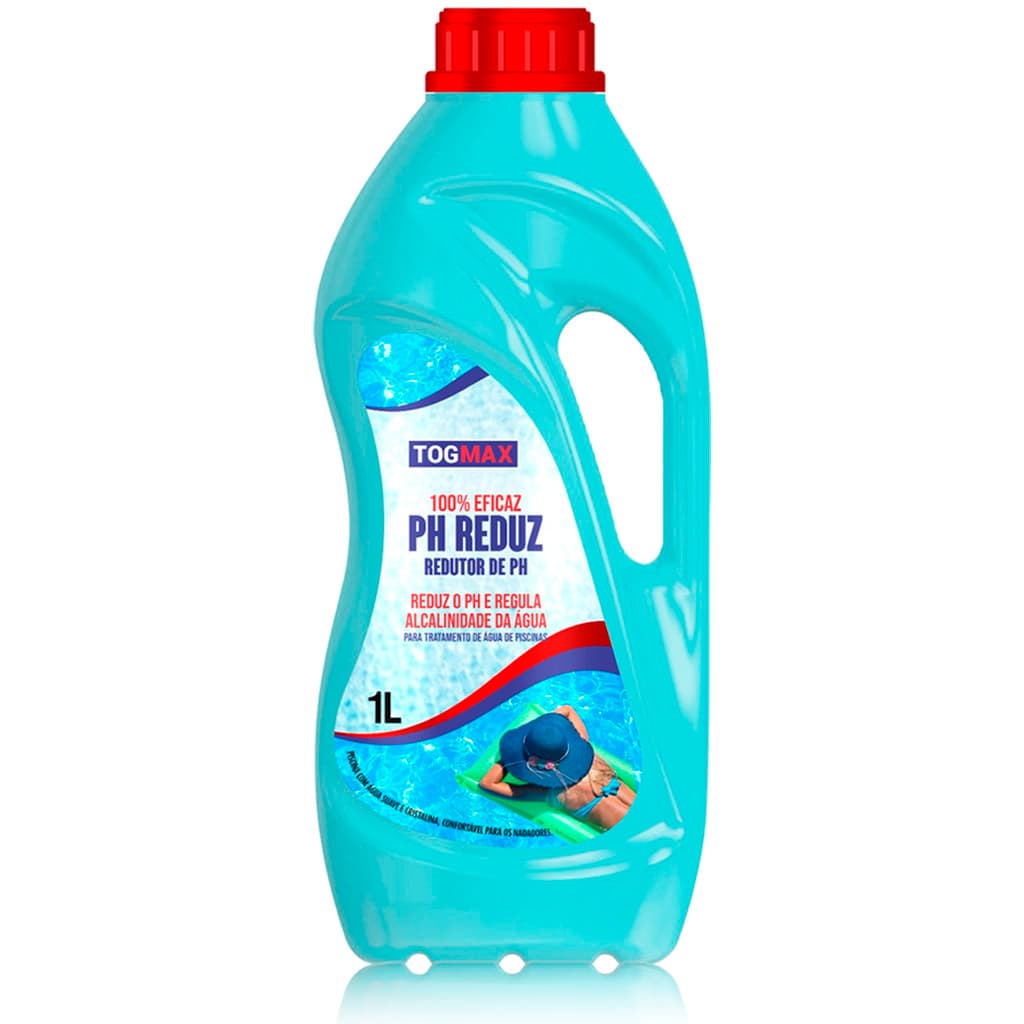 Redutor de pH de Piscina Controlador Premium TogMax 1 Litro