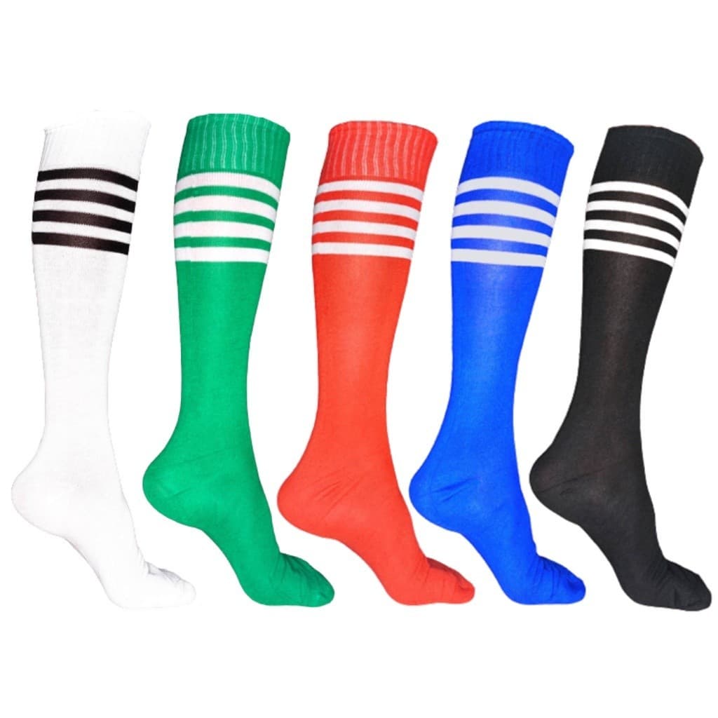 Meião de futebol futsal soccer adulto profissional longo varias cores
