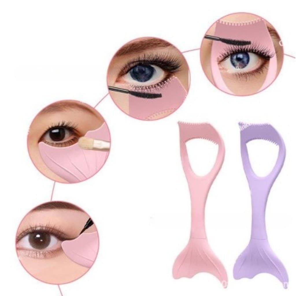 ANA1108 Protetor De Silicone Para Aplicação de Mascara de Cílios Delineador e Sombra nos Cílios-404-INLIS ANA