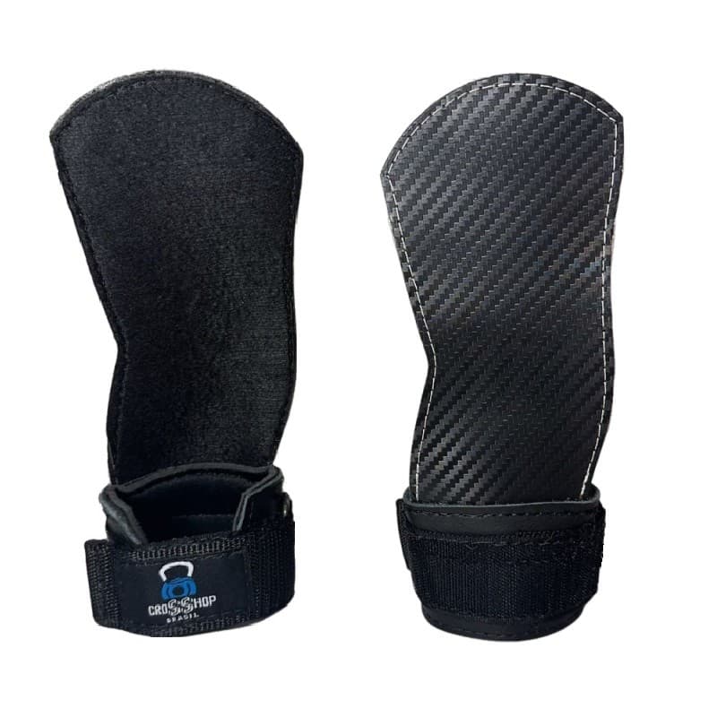 Luva Palmar Hand Grip Carbon Duo Side - Crosshop Brasil