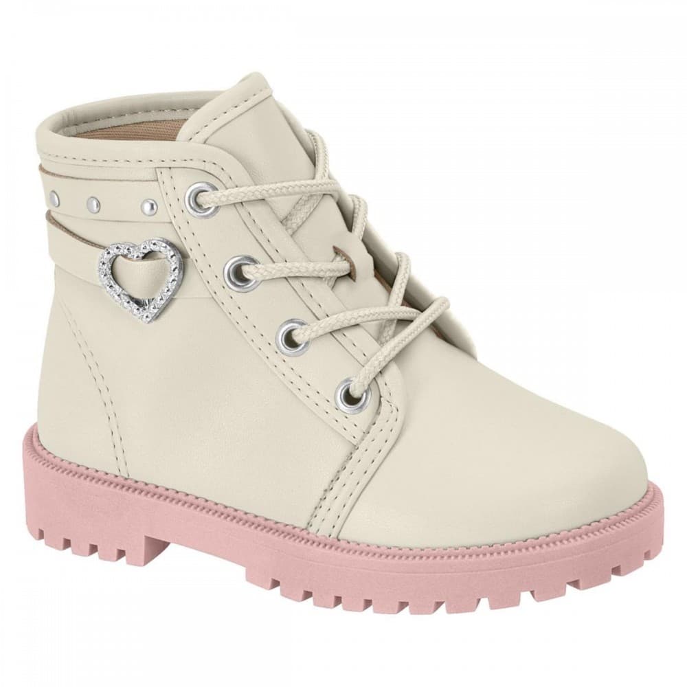 Bota Molekinha 2126.526.23580 Coturno Cano Curto Infantil