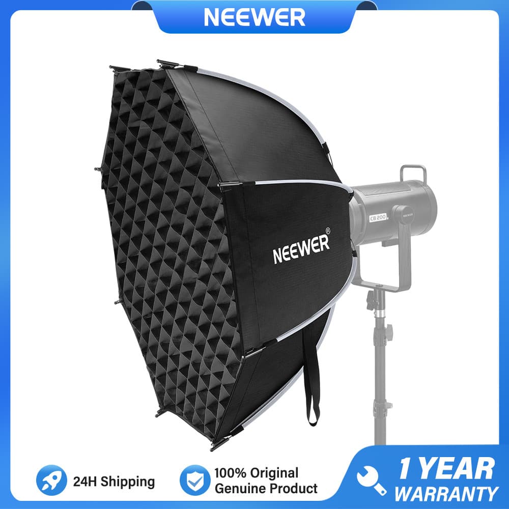 Liberação Rápida De Softbox Octogonal NEEWER 90 Cm Com Montagem Bowens , NS92P