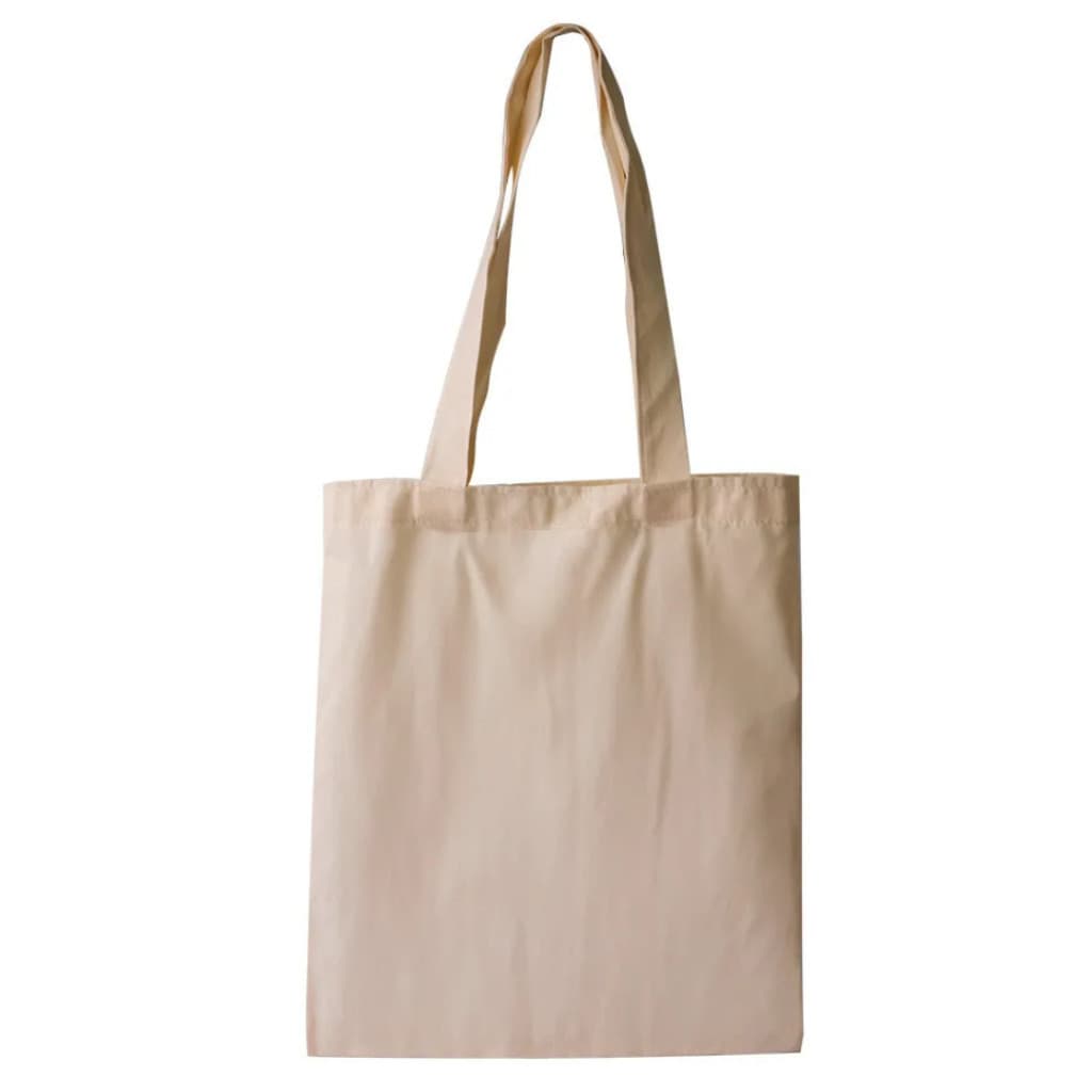 Sacolas ecobag em algodão cru 35x40 cm Kit 5
