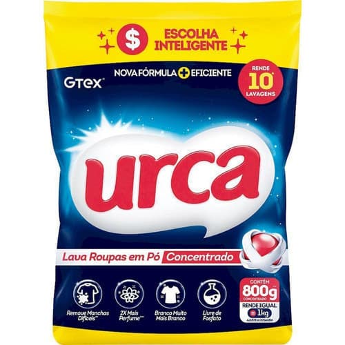 Sabão em Pó 800g Urca