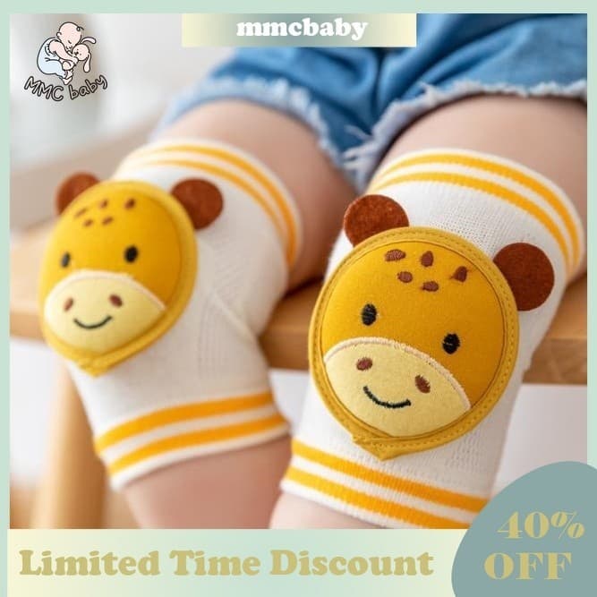 1-12 Anos Almofadas De Joelheira Kids Baby Slit Pads De Malha Outono Evitar A Proteção Do Joelho Contra Rastejamento