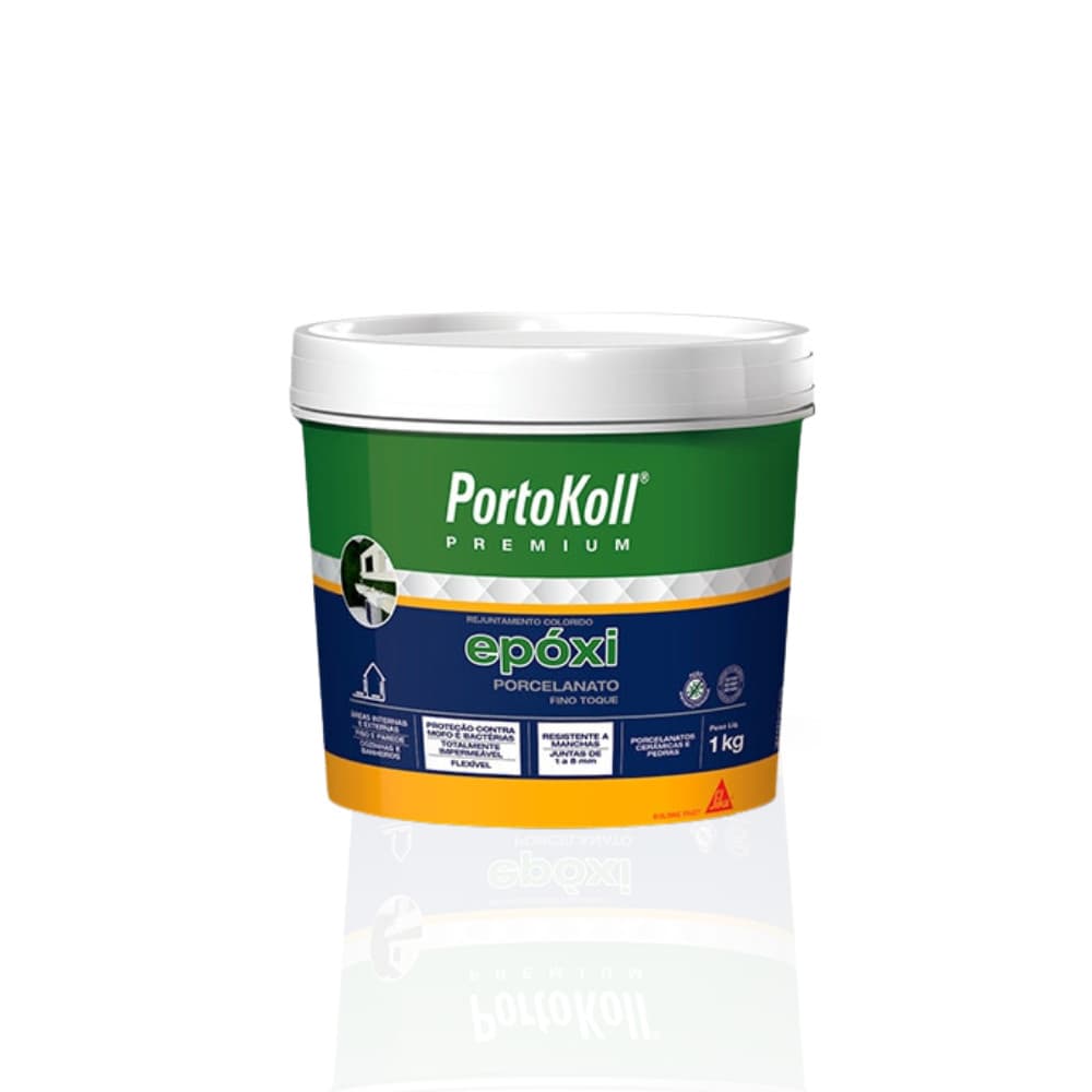 Rejunte Porcelanato Premium Impermeável Anti Mofo Epoxi Portokoll