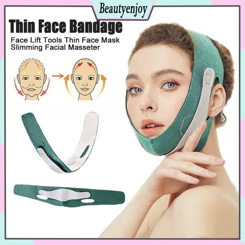 Bandagem De Emagrecimento Facial Reutilizável Linha V Modelador De Rosto Feminino Queixo Bochecha Levantar Cinto Cinta D