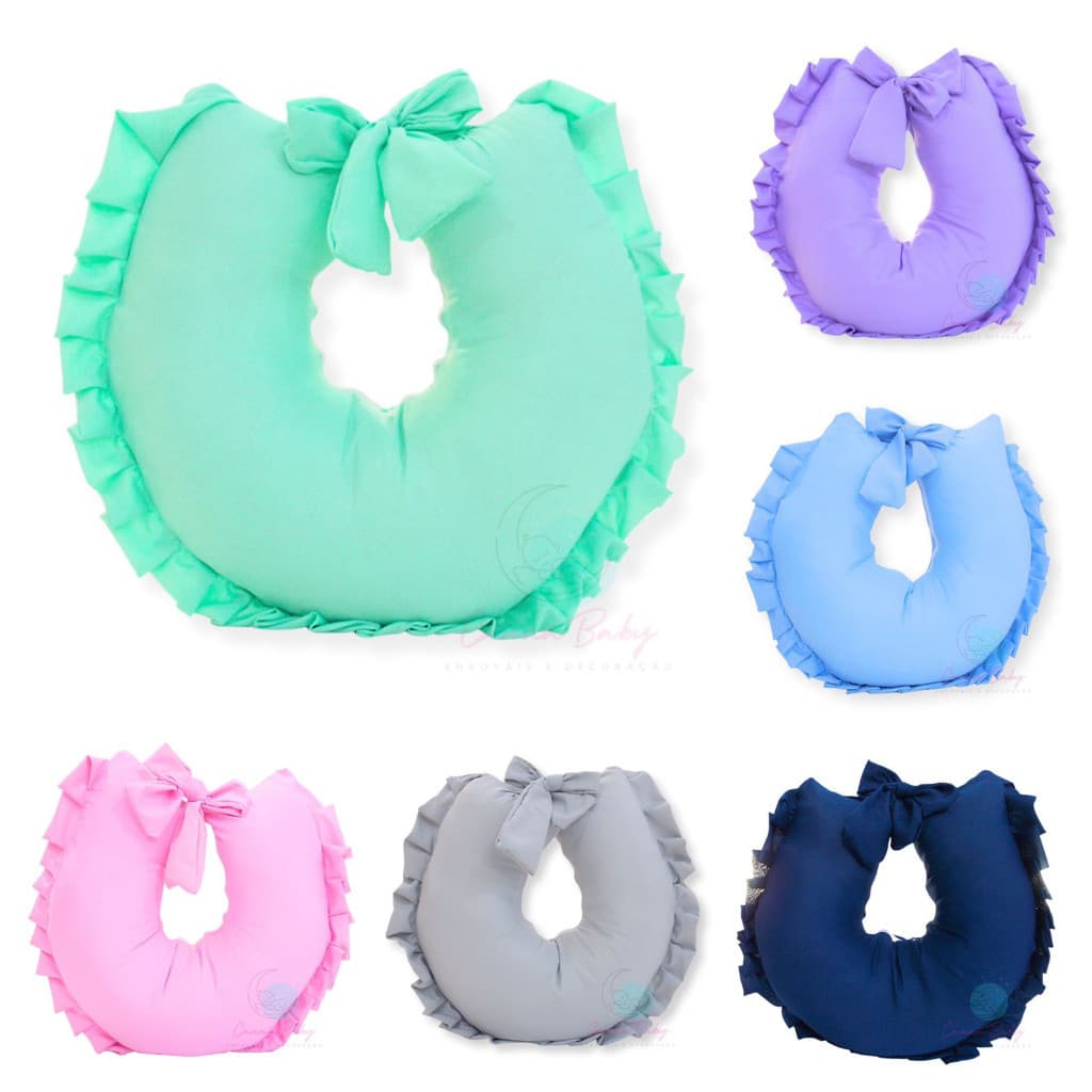 Almofada Amamentação Cores Variadas, Qualidade e Conforto Para Seu Bebe. Almofada Amamentação menino