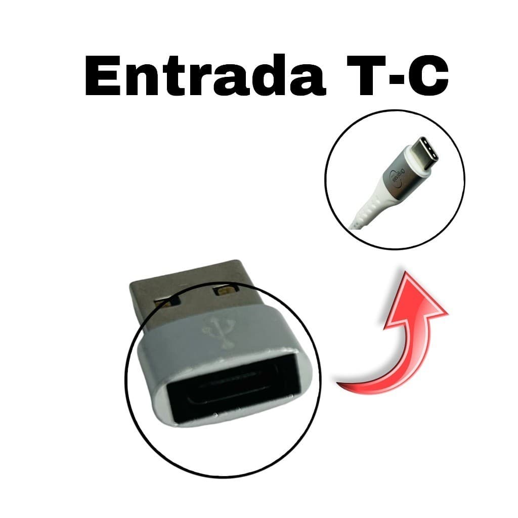 Adaptador Tipo C Para USB Carregamento E Transmissão de Dados