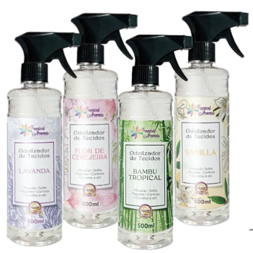 Odorizador de Tecido  / Agua de passar Tropical Aromas 500ml
