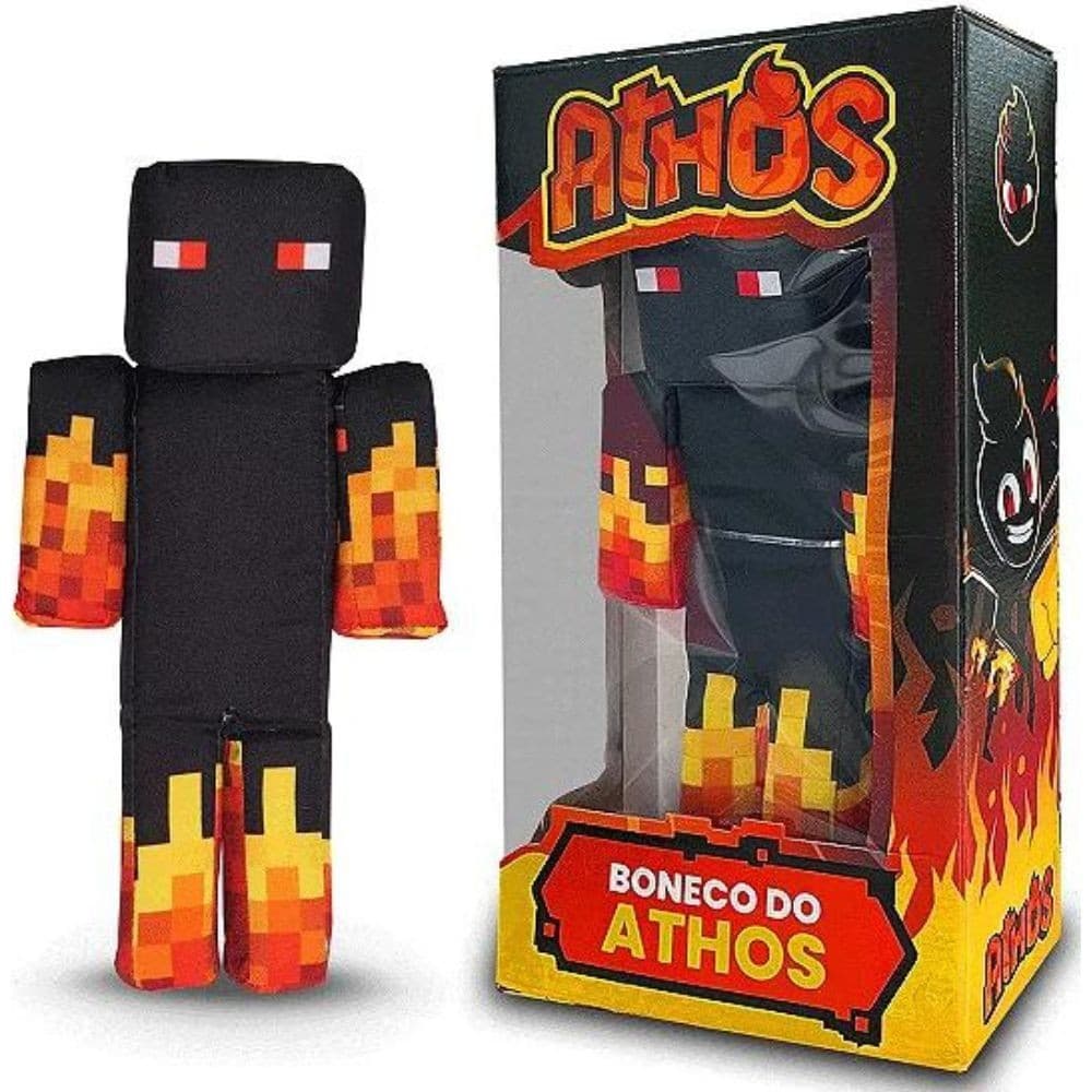 Boneco Youtuber Athos Streamers 35 Cm Cosmo Kids