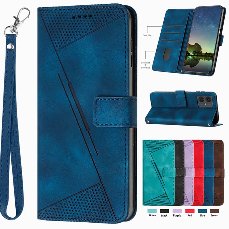 Capa Flip Para Motorola Moto G04 G05 G14 G15 G24 G34 G35 G54 G55 G75 G84 G85 Edge 40 50 Neo 50 Fusion Carteira De Couro