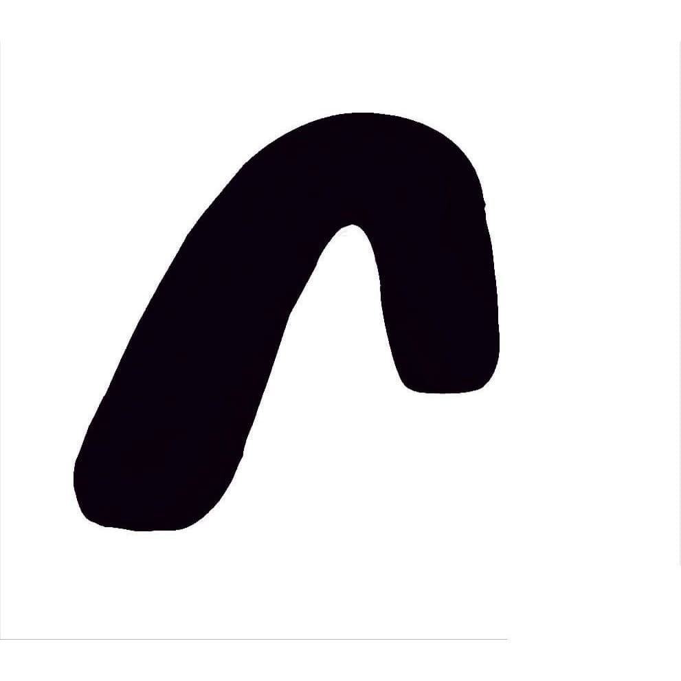 Travesseiro Bengala de corpo Preto