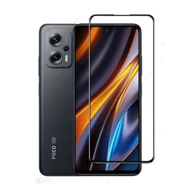 Kit 3 Kit 5 Película de Vidro 3D Grosso Poco X4 Pro / X4 GT Borda Curva Full