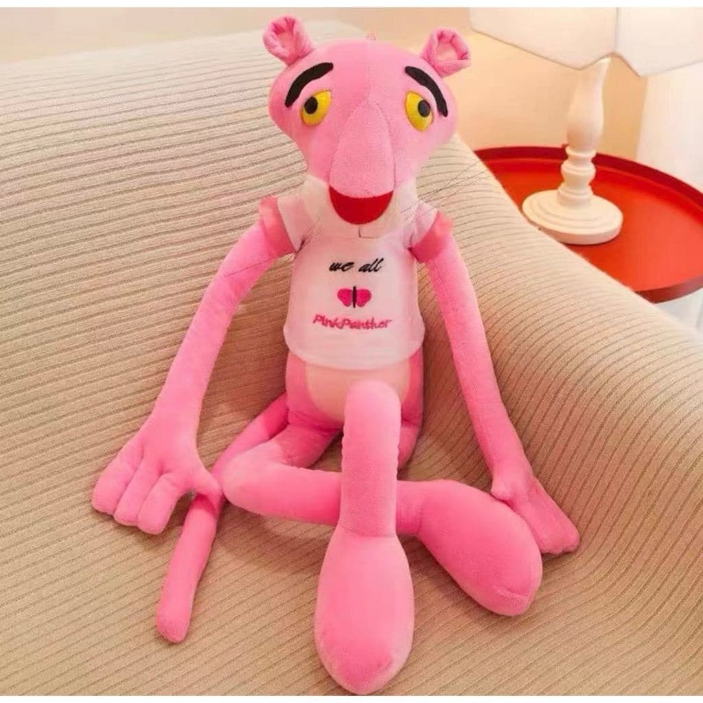 100 cm  Betterway Pantera que  De Desenho Animado Cor-De-Rosa Animal Boneca De Pelúcia Recheada Para Crianças