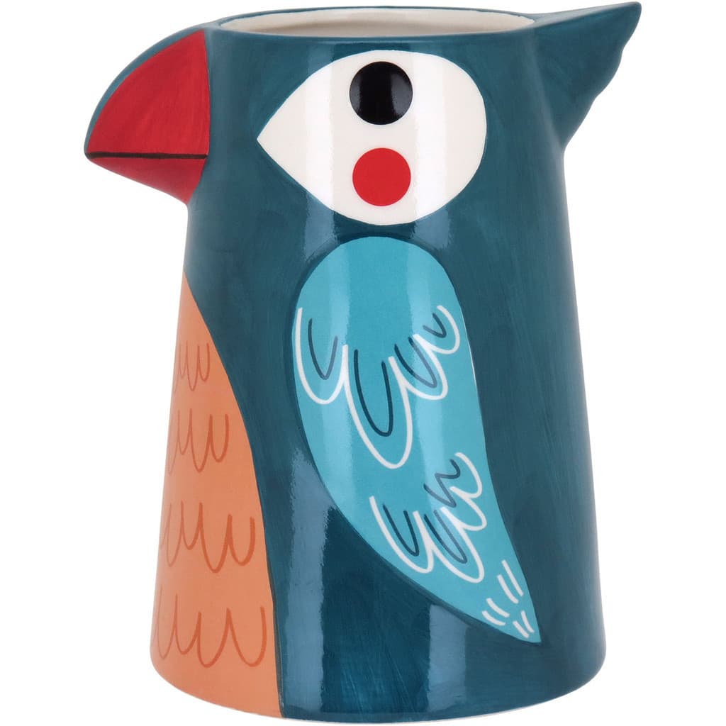 Cachepô Cerâmica 22x19x19cm Azul Vaso Decorativo Enfeite Planta Suculenta Cacto Flores Sala Casa