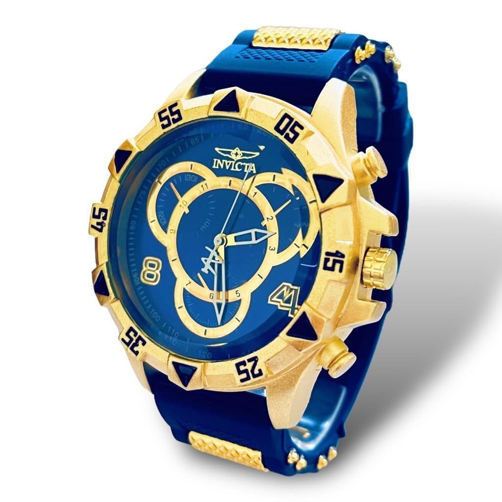 Relógio Dourado  Masculino  Top Pulseira de Silicone