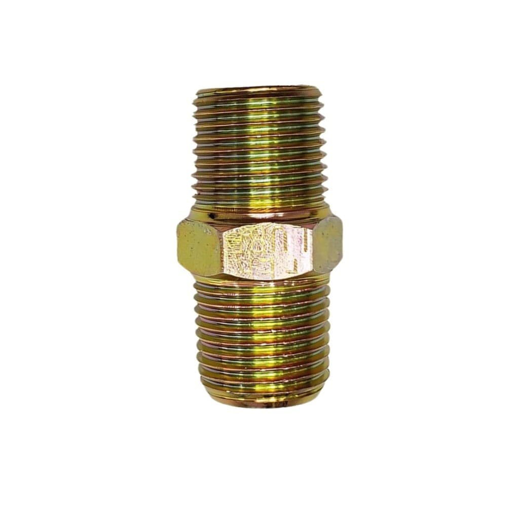 Niple 1/4 NPT x 1/4 NPT - Aço