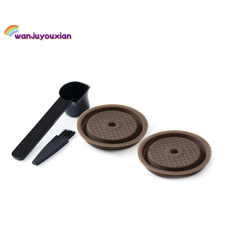 2PCS Tampa Reutilizável Para Cápsulas Vertuo E VertuoLine Silicone Recarregável Compatível